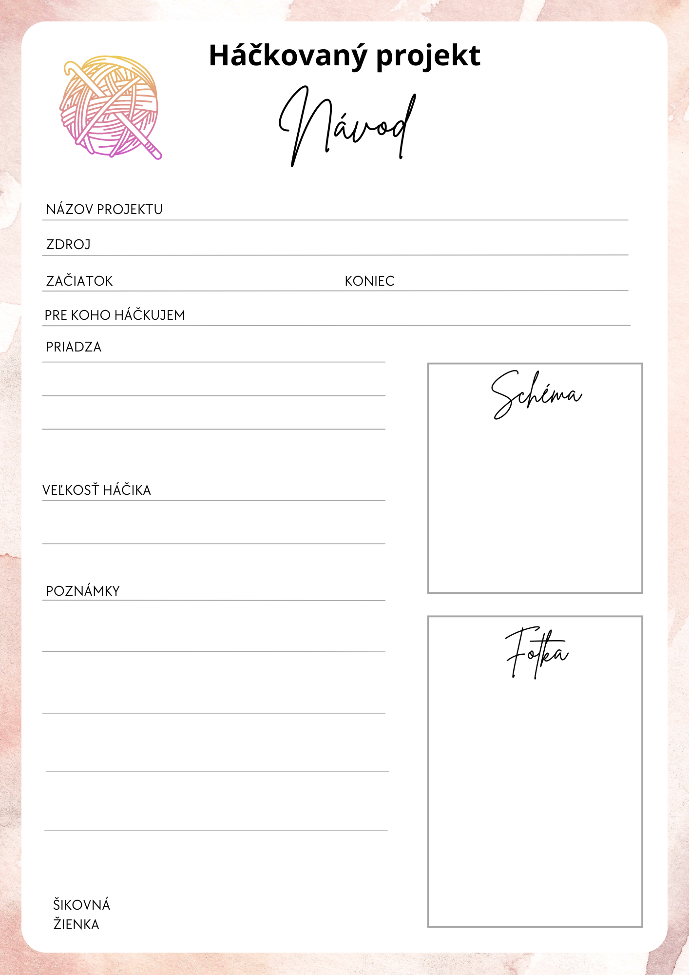planner zadarmo
